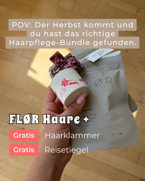 FLØR Haare testen, Geschenke sichern!