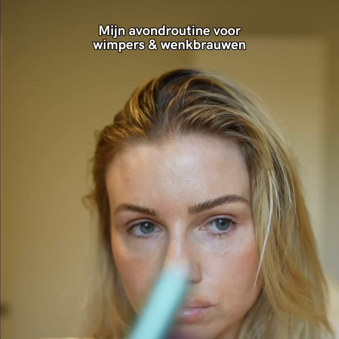 Mijn avondroutine voor wimpers & brows