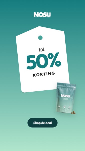 Nu tot 50% korting + gratis verzending