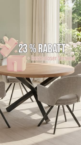 Zeit für frischen Wind im Esszimmer!