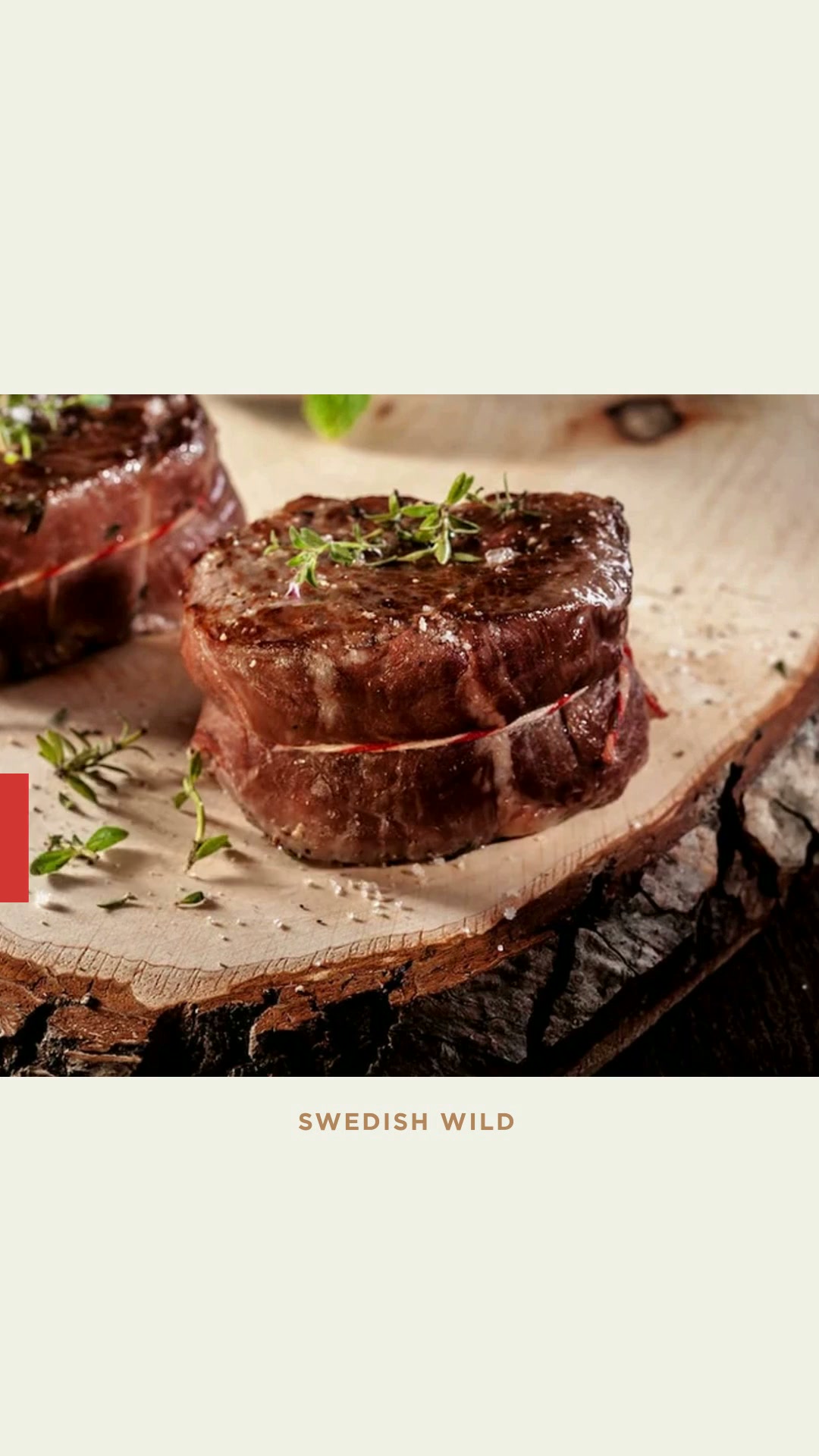 Älgfilé & älgentrecôte – 50% rabatt