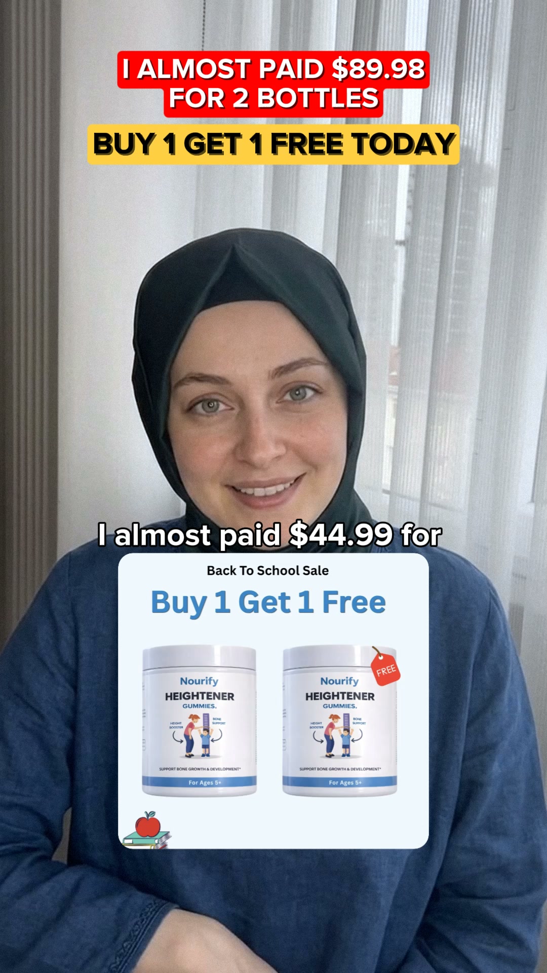 BUY 1 GET 1 FREE