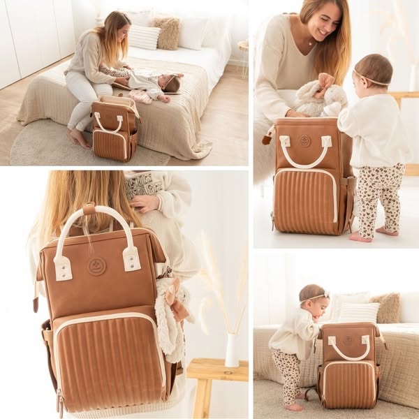 Le sac à langer à dos
