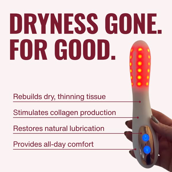 Vaginal dryness gone in DAYS