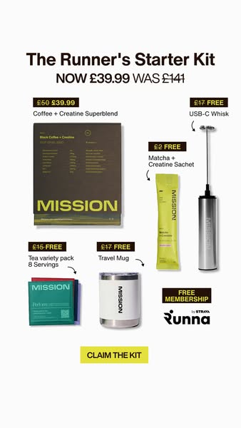 The Runner's Starter Kit, £39.99
