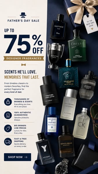 Shop Fragrance's for Father's Day