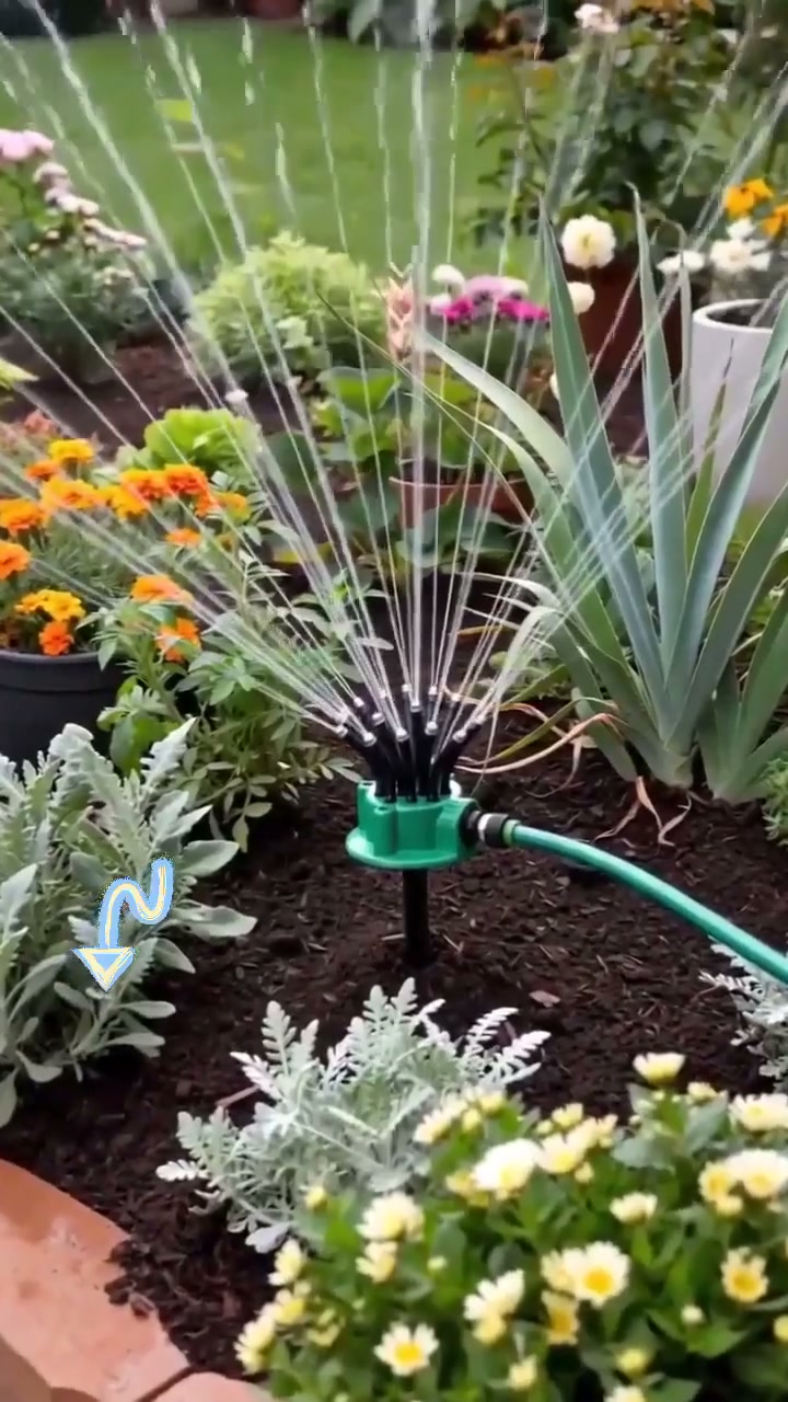 Create Your Perfect Flow | Adjustable Garden Sprinkler