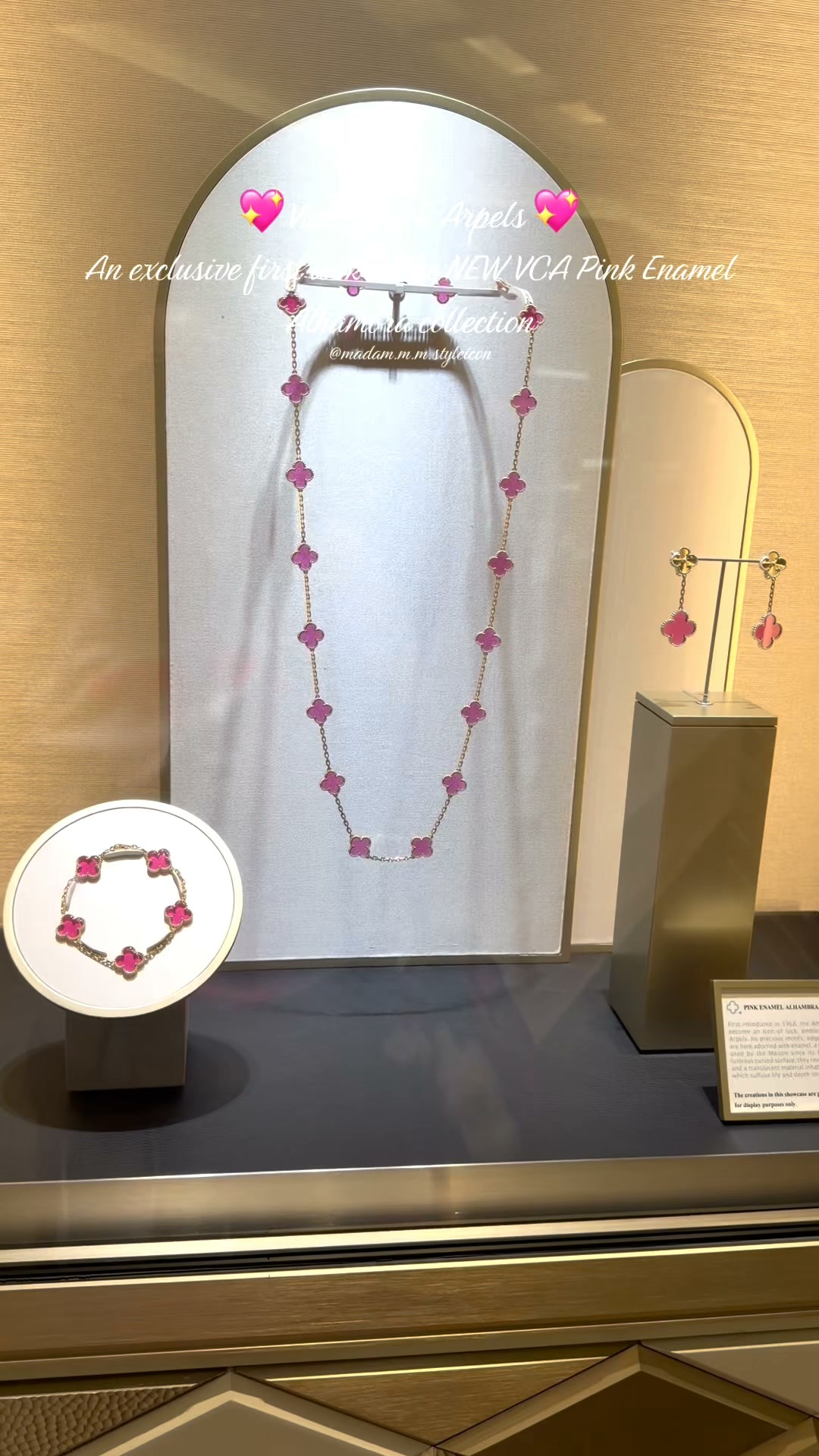 Pink Enamel Arrivals, Limited Stock