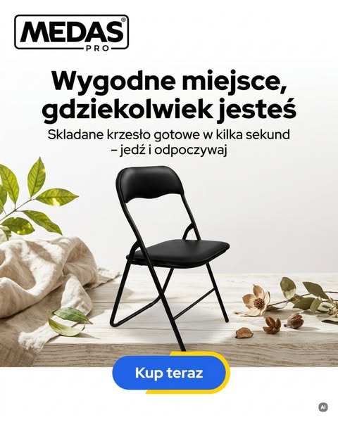 Krzesła składane cateringowe