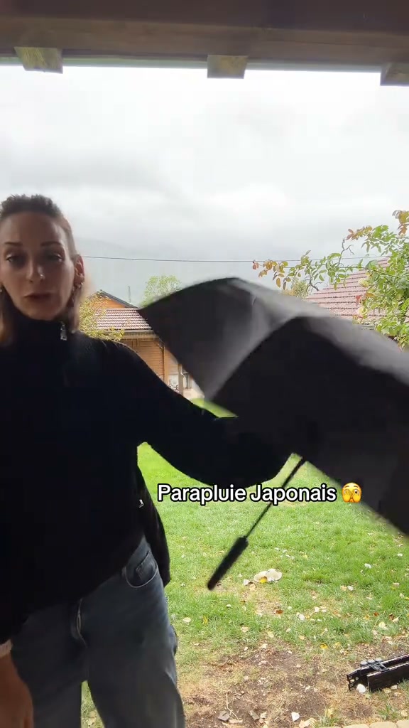 Encore un parapluie perdu ? Celui-ci s'accroche