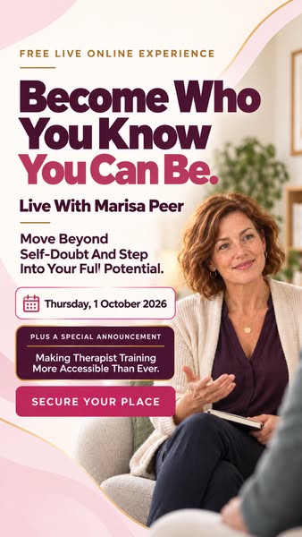 A Free Live Experience With Marisa Peer