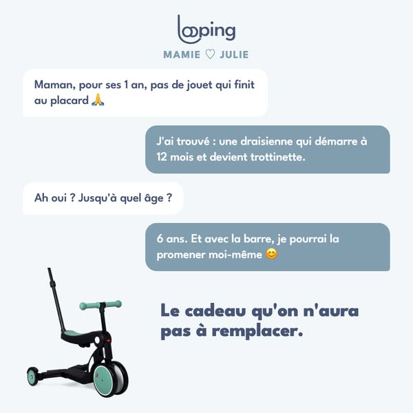 Le cadeau qui grandit avec vos petits-enfants