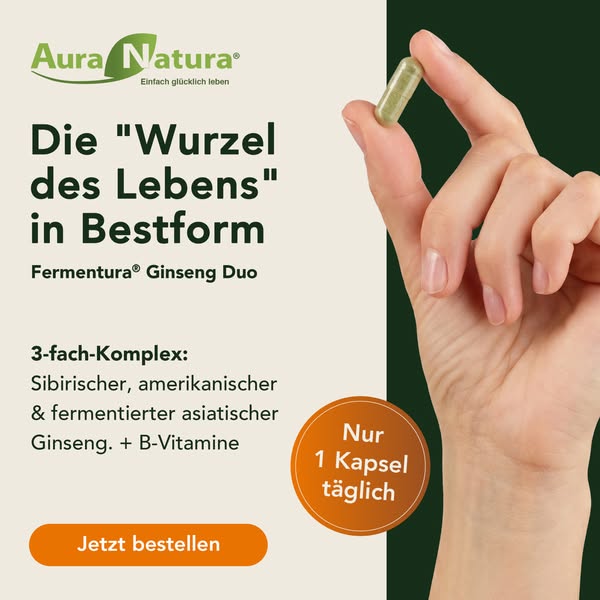 Wach durch den Tag mit Fermentura® Ginseng Duo