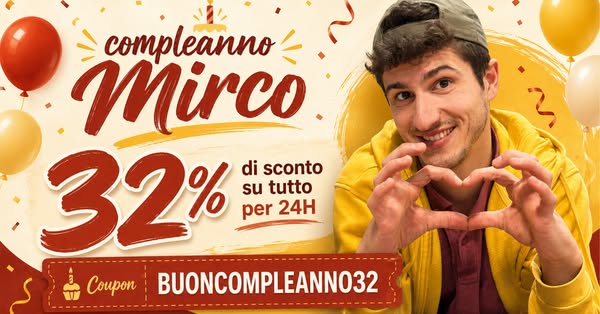 Buon Compleanno Mirco!