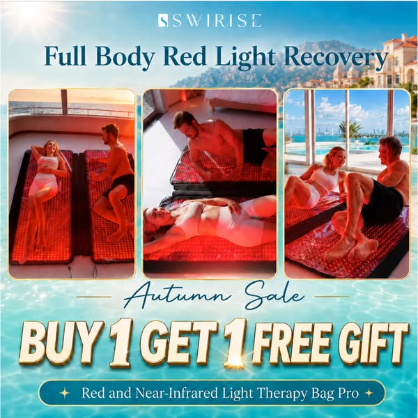 Swirise Red and Near-Infrared Light Therapy Bag Pro