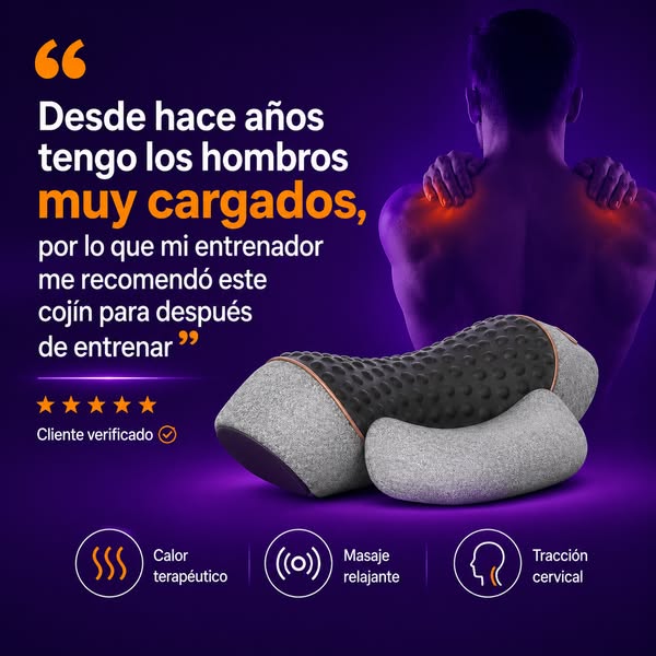 COSSEAL™ Classic — Almohada cervical 3 en 1