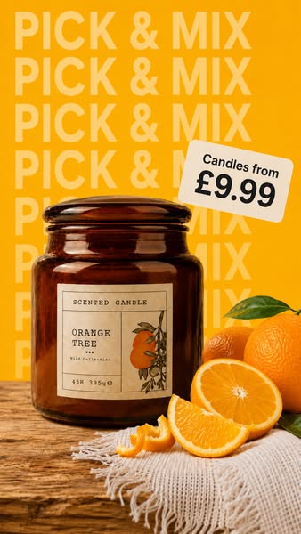 395g Candles From £9.99!