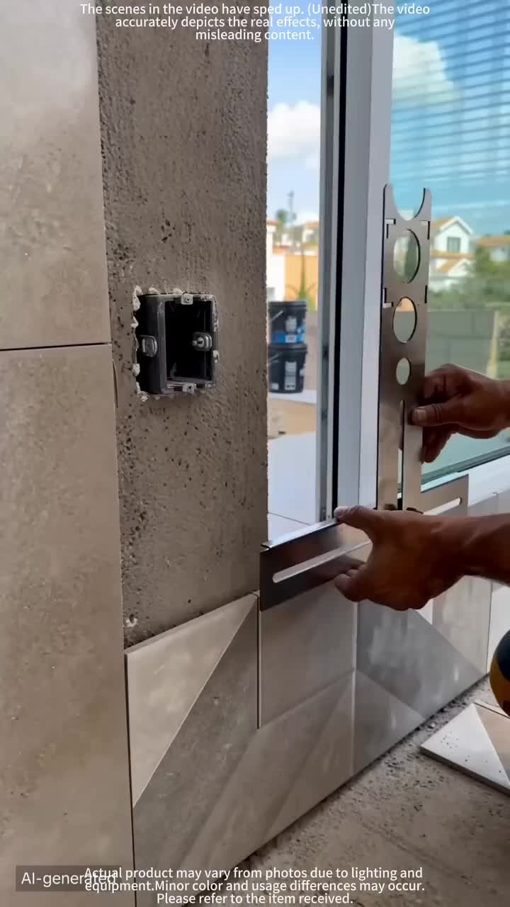 Stainless Steel Adjustable Tile Hole Locator
