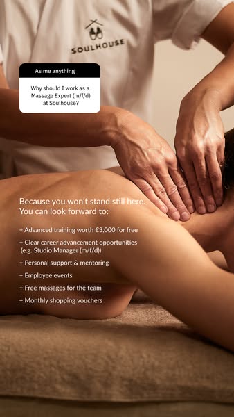 Now hiring: Massage Experts