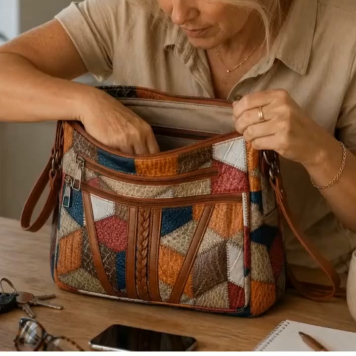Mala Feminina Vintage e Elegante