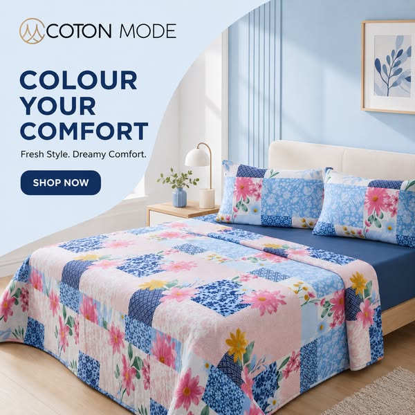 Patchwork Floral Duvet Sets