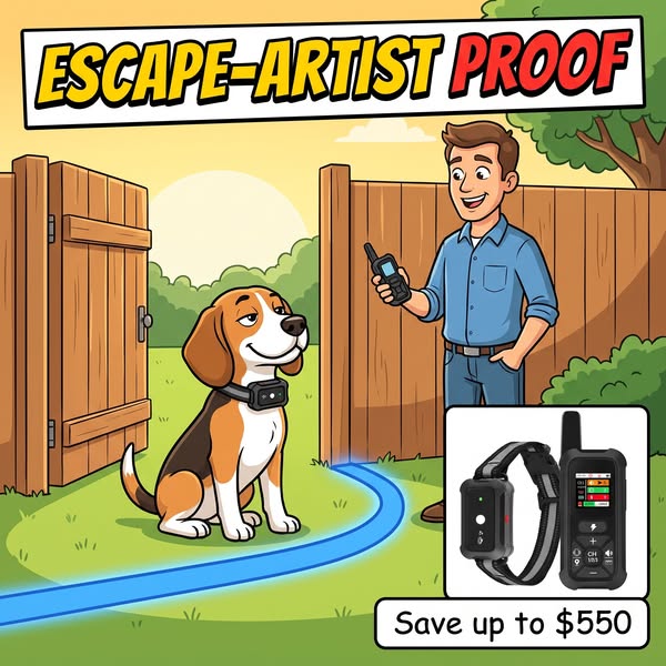 How Dog Trainers Handle Escape Artists