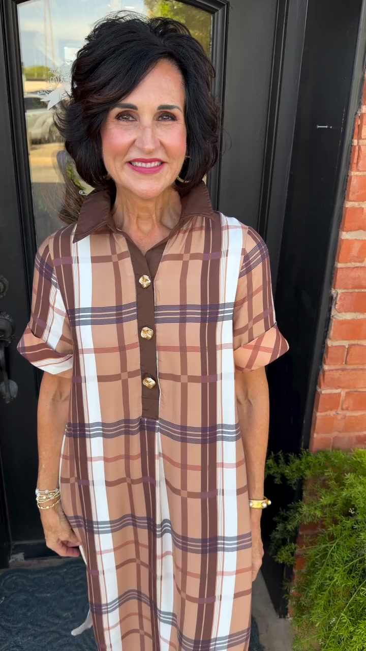 Your New Everyday Plaid Dress