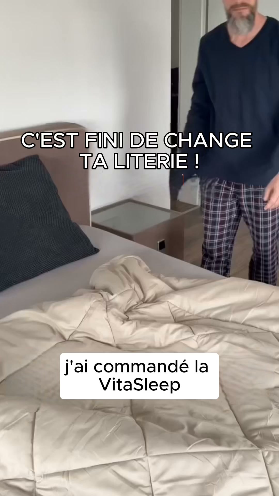 Fini les housses : un lit parfait en 10 secondes