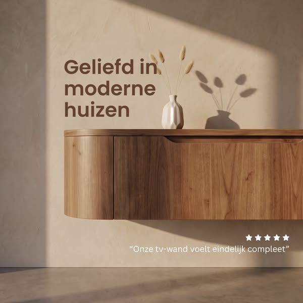 Geliefd in moderne huizen