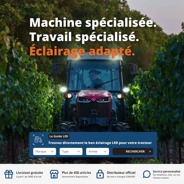 Pour matériel spécialisé