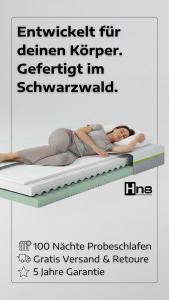 Ergonomie-Upgrade für dein Bett. Qualität "Made in Schwarzwald".