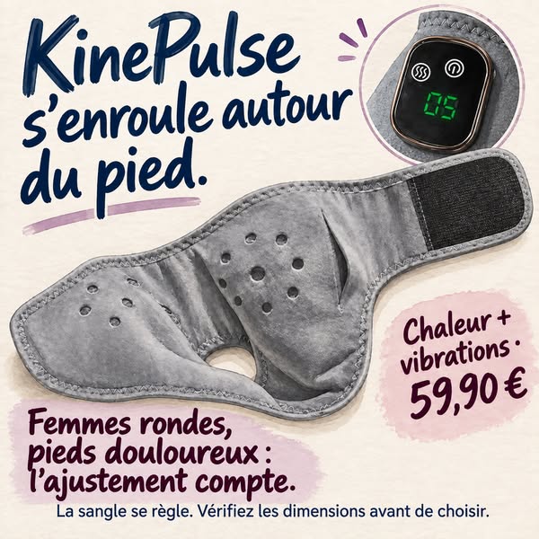 Une pause pour les pieds douloureux
