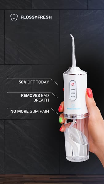 FlossyFresh Water Flosser