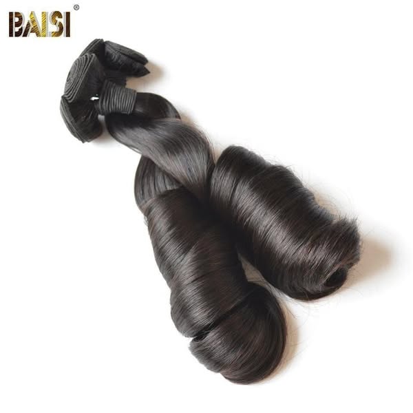 BAISI 10A Tissage Brésilien Cheveux Vierges Funmi Cheveux Bouclé Egg Curl