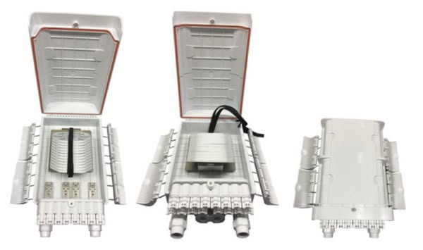 Scatola Di Connessione Outdoor Ftth Ip65 144 Fibre