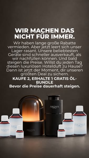 Die neueste kabellose Duftmaschine!