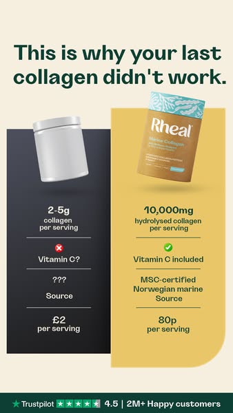 Firmer skin. Just 80p/day