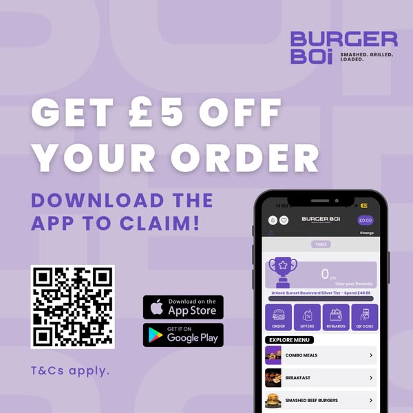 Anúncio de Burger Boi