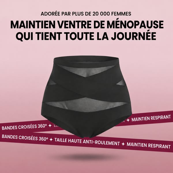 Lisse le ventre de ménopause, instantanément