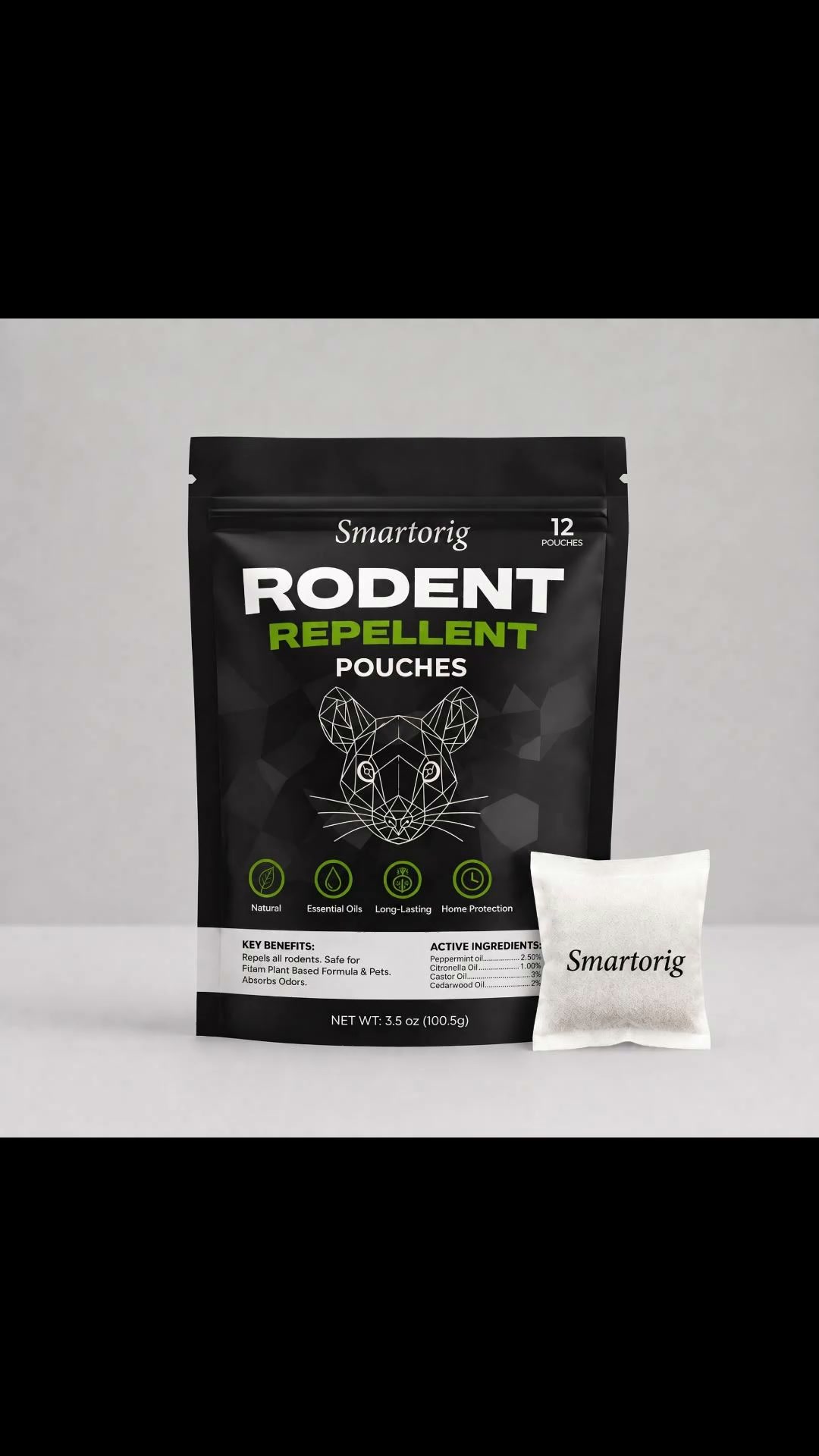 Smartorig® Natural Rodent Repellent Pouches