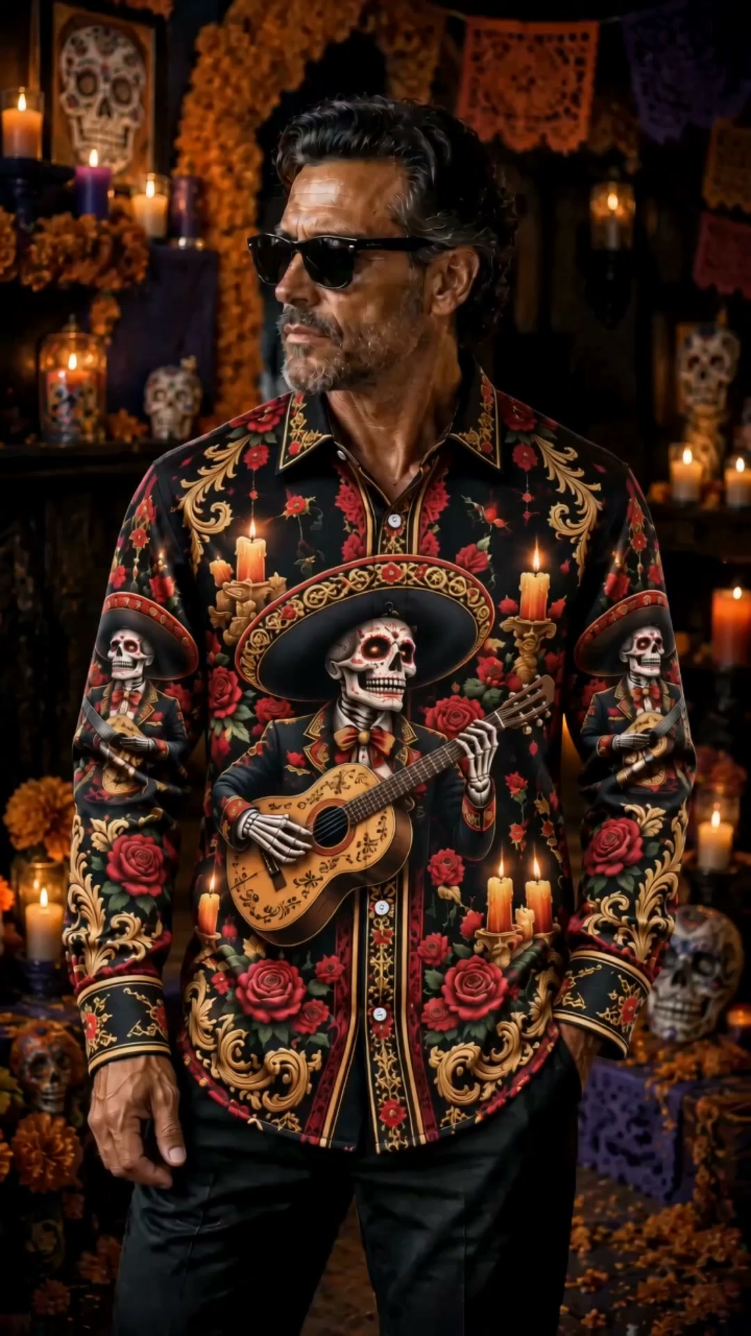 Day of the Dead Inspired Shirts.