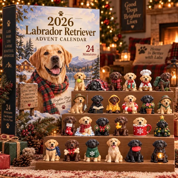 24 Days of Labrador Christmas Joy!