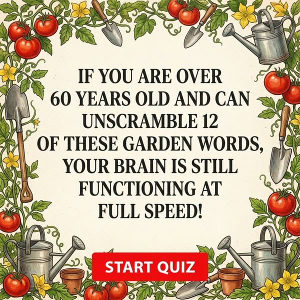 Can You Solve These Garden Words?