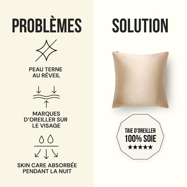 Test 30 jour dormir avec une taie en soie