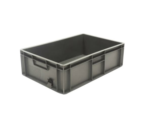 Euro Stacking Box (33L, Grey) 600 x 400 x 175mm