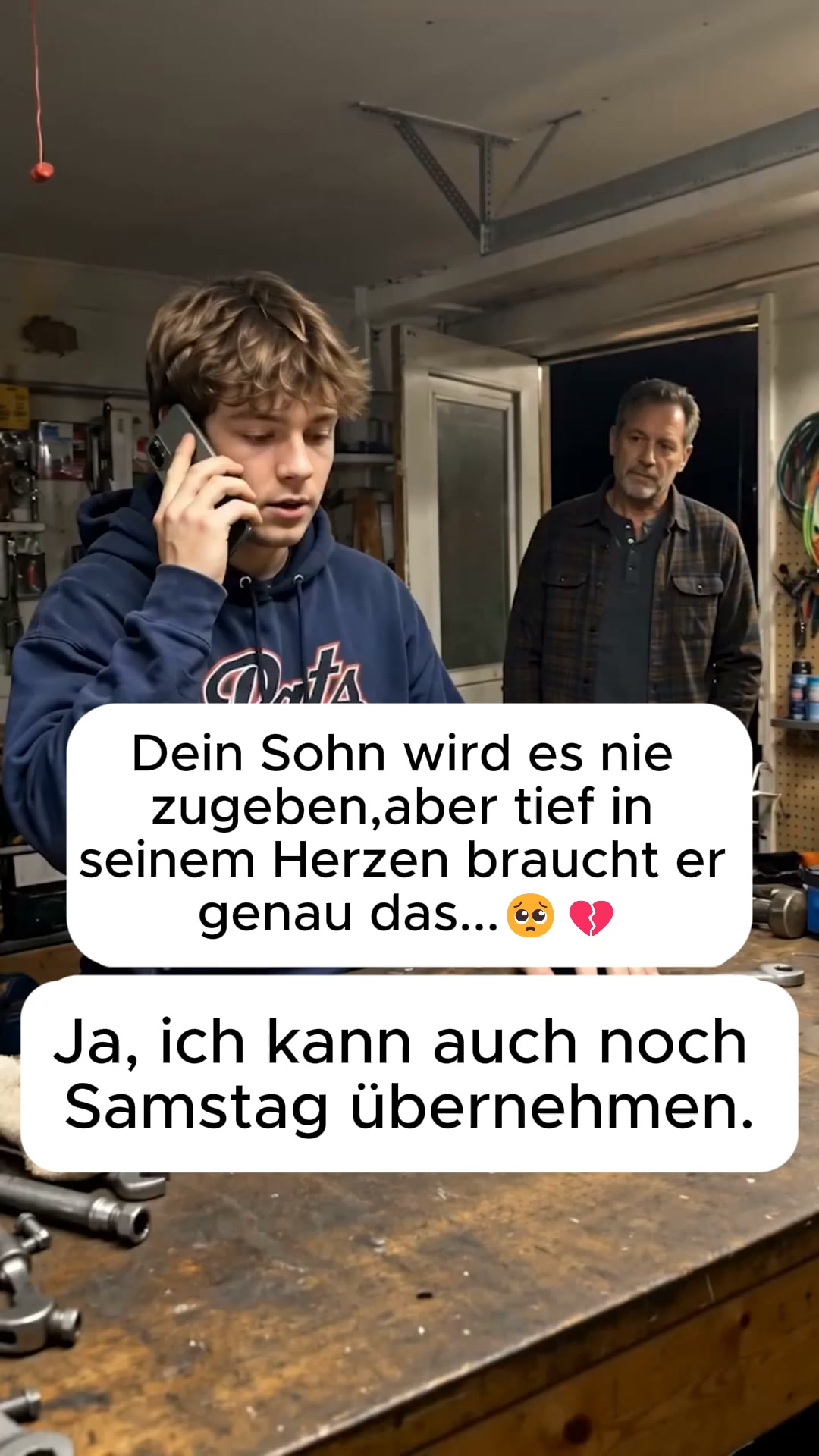 Stolz auf ihn? Lass es ihn wissen.