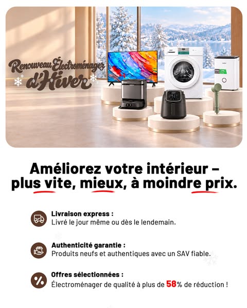 Jusqu'à 83% de réduction