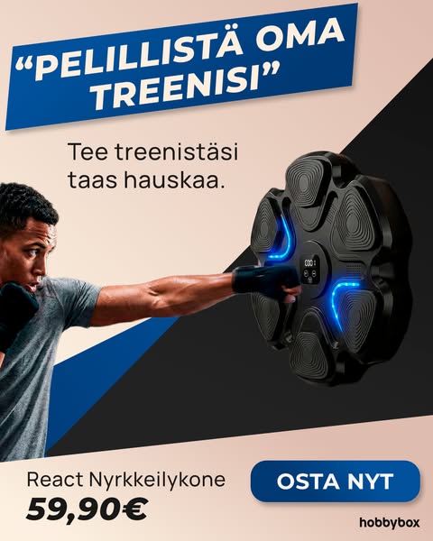 Älykäs nyrkkeilyharjoittelu kotona