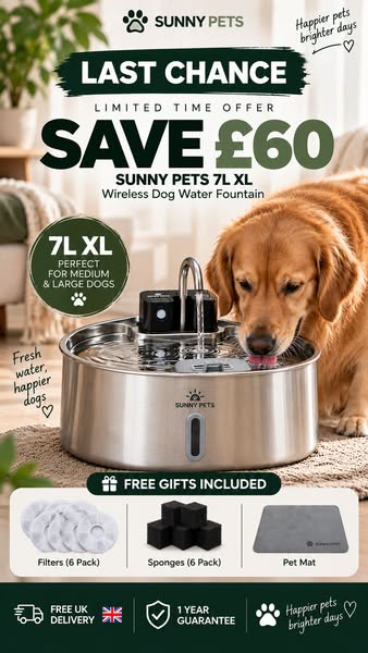 SAVE £60 on SUNNY PETS 7L XL