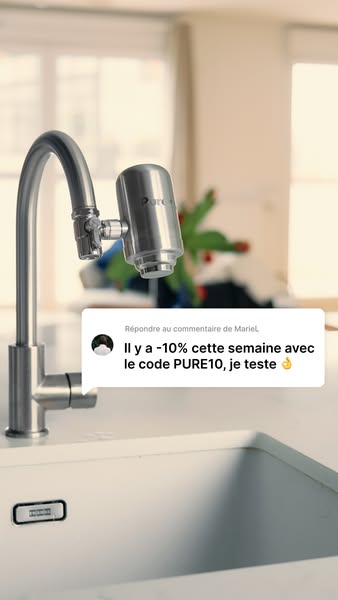 Filtrer son eau n’a jamais été aussi simple